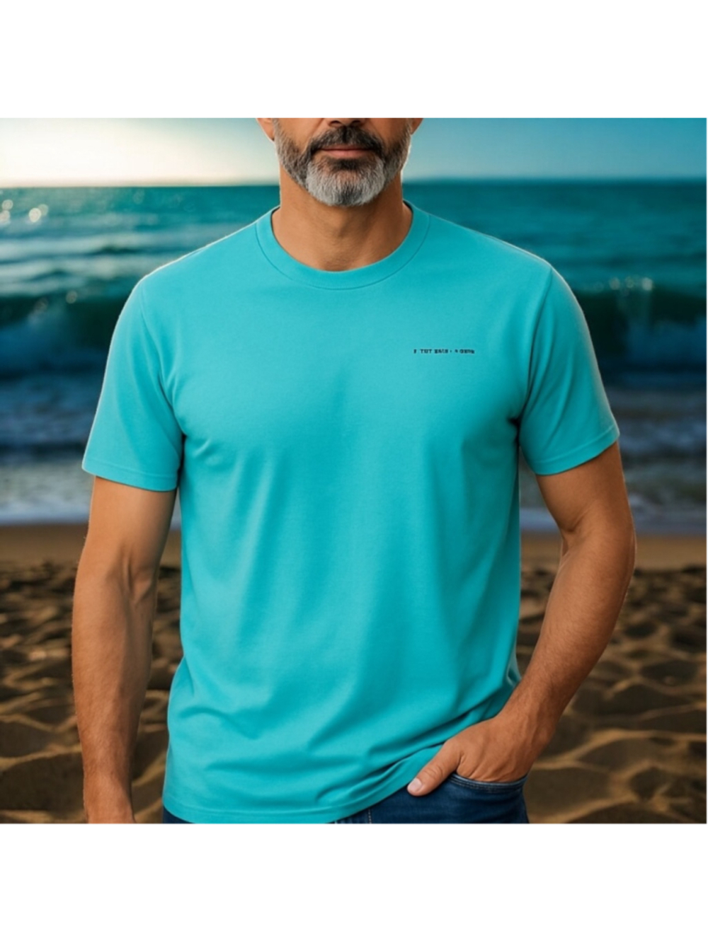 Men's Havana Jim rashguard T-Shirt Blue xl